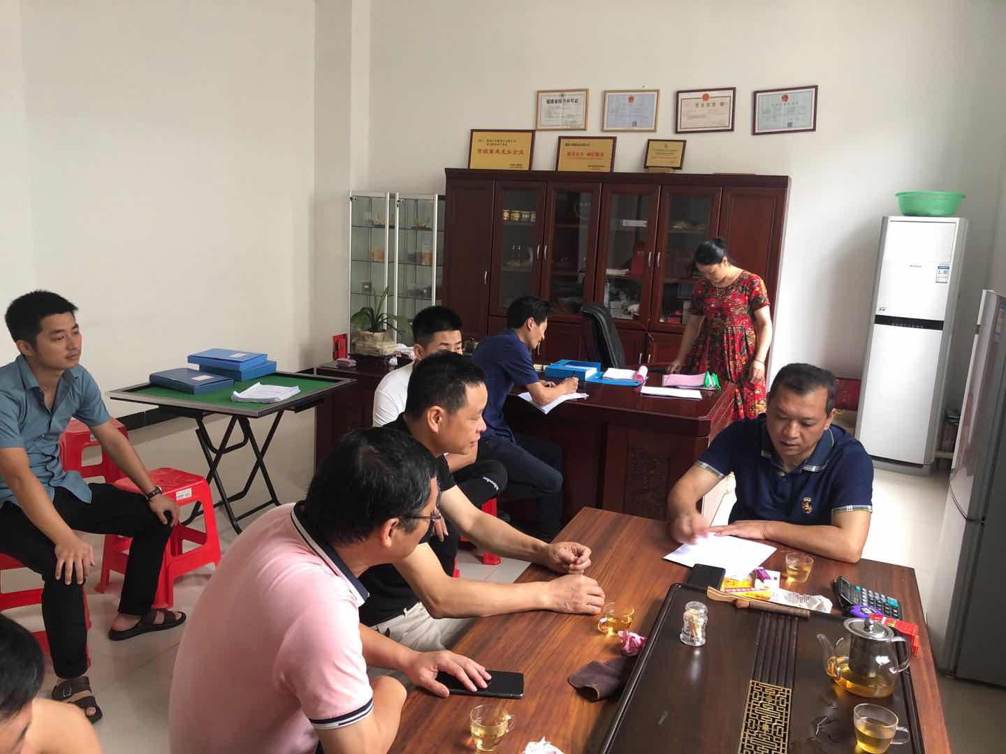 将乐县开展诚信宣传下企业活动