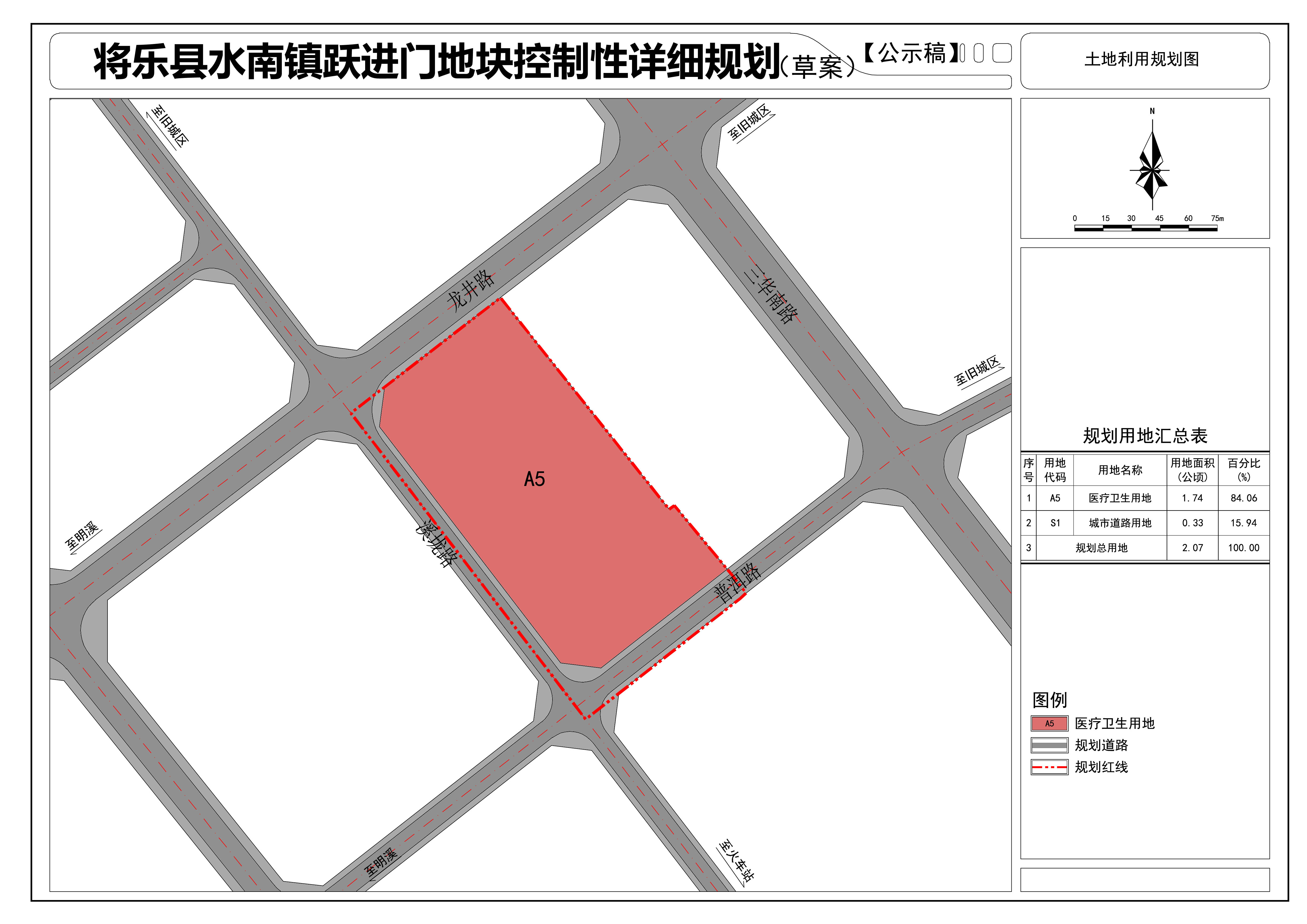 将乐县水南跃进门地块控制性详细规划土地利用规划图.jpg